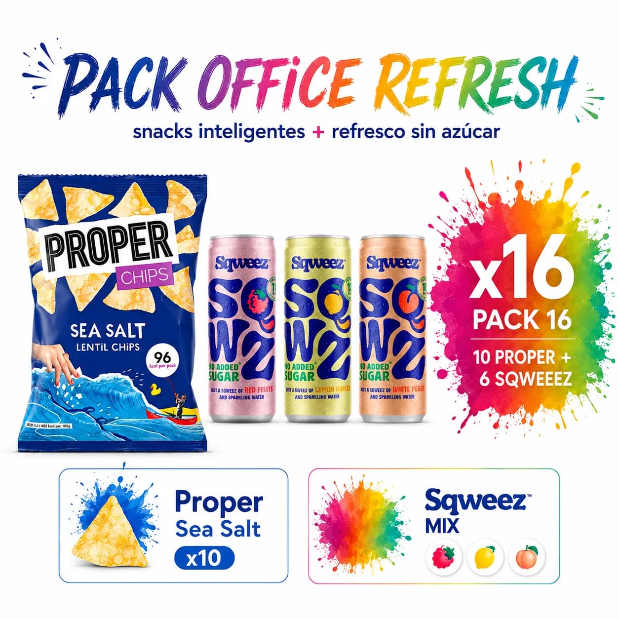 Pack Fresh Office (Nachos 10 + Sqweez 6)